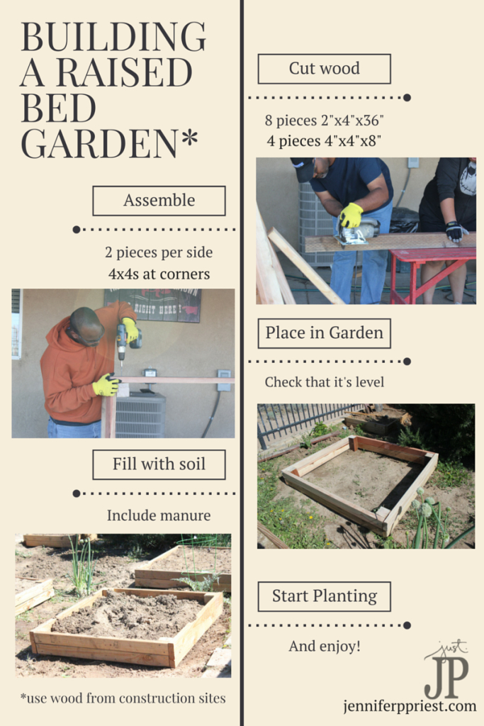 DIY Raised Bed Garden - with Reclaimed Wood