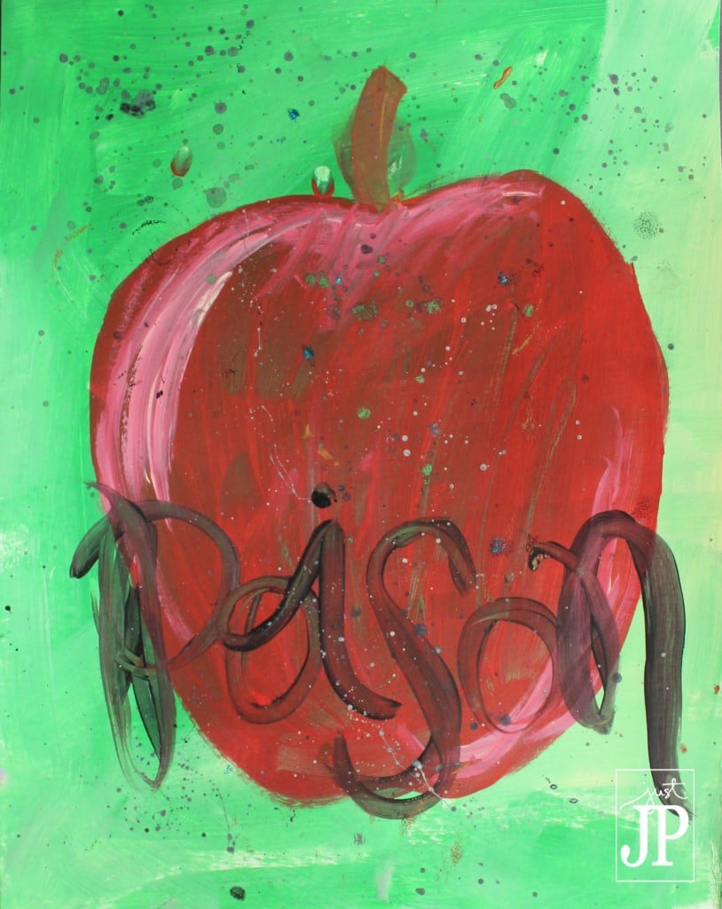 Poison Apple - DISNEY Inspired - Painted by JPriest wm
