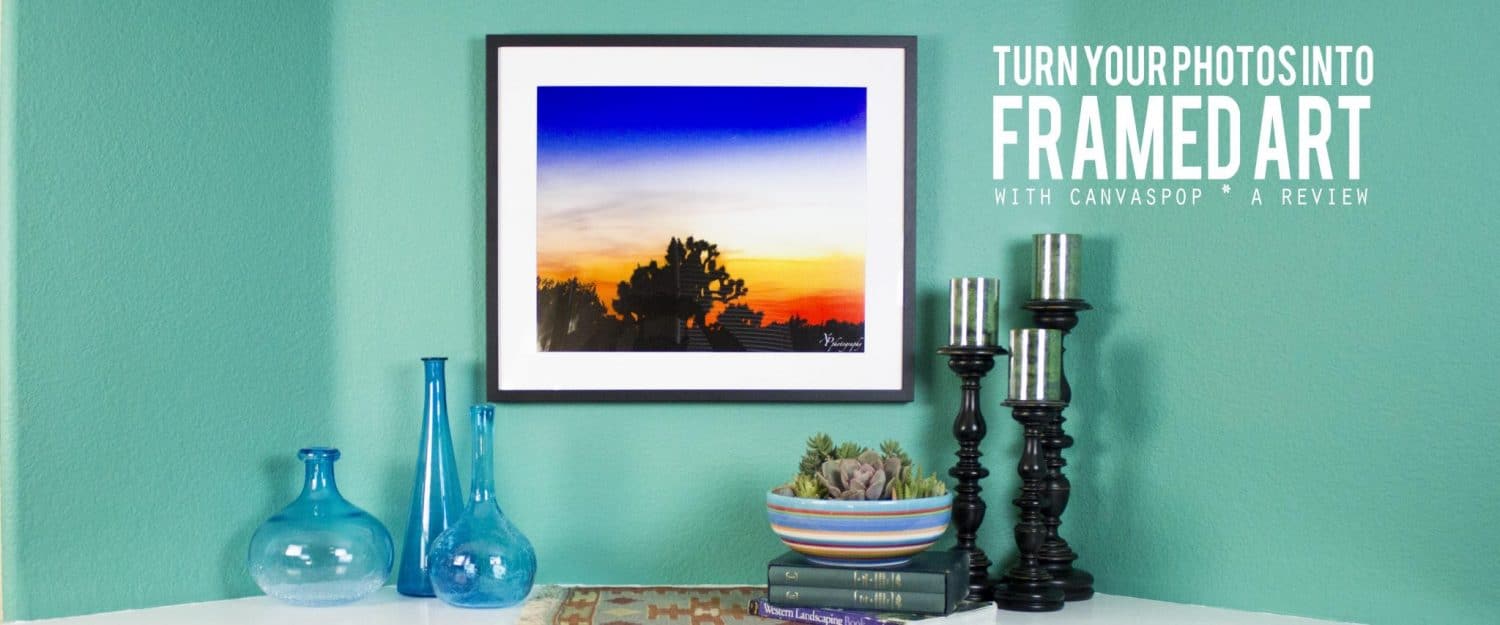 A Reverse Housewarming Gift – Custom Framed Photo From the Front Yard