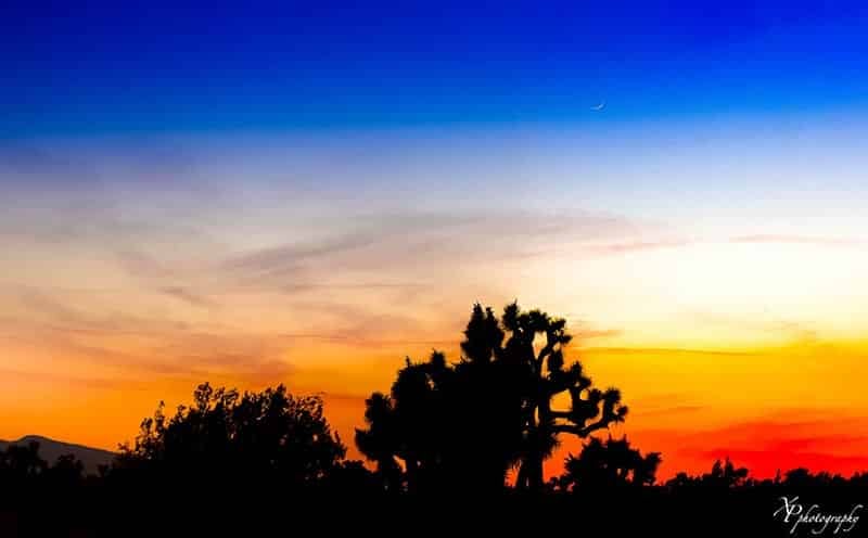 Sunset in Phelan Xaver Priest SM