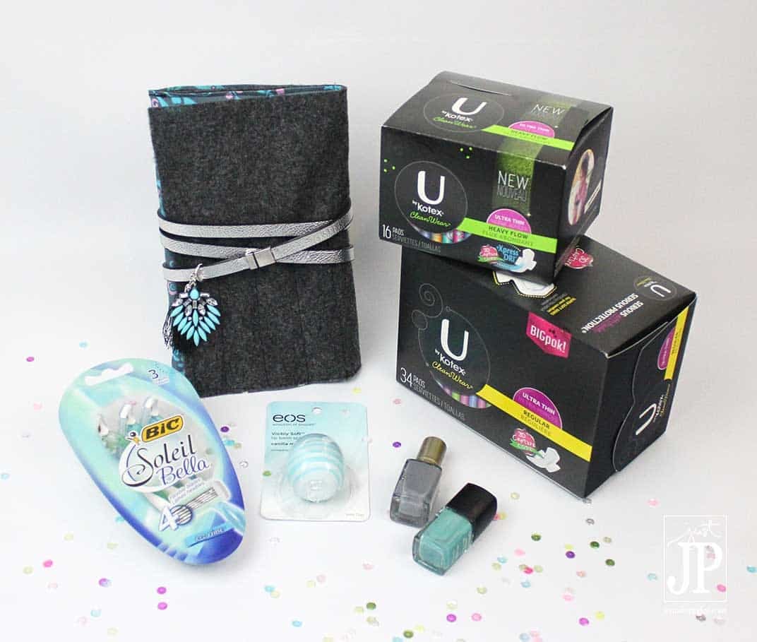 Back to School CycleSurvival Kit - MAKE THIS - DIY Notebook Cover with secret pocket for pads! Perfect for teens and college girls when they have period and for every day. VIDEO TUTORIAL!