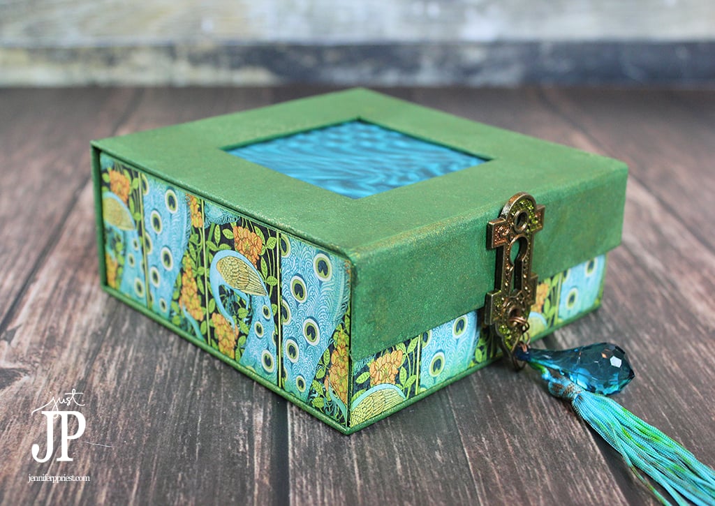 Graphic45---Clearsnap---Peacock-Mens-Trinket-Box-JPriest