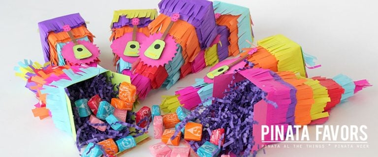 DIY Piñata Favor Boxes sure to be a “hit” at your party