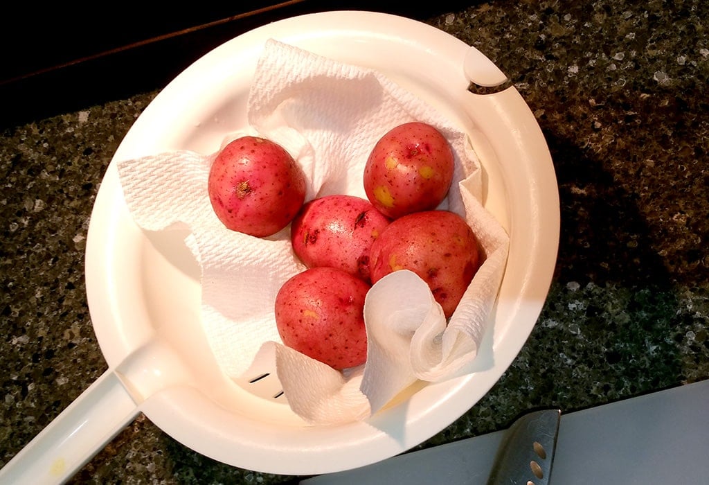 Washed Potatoes Jpriest