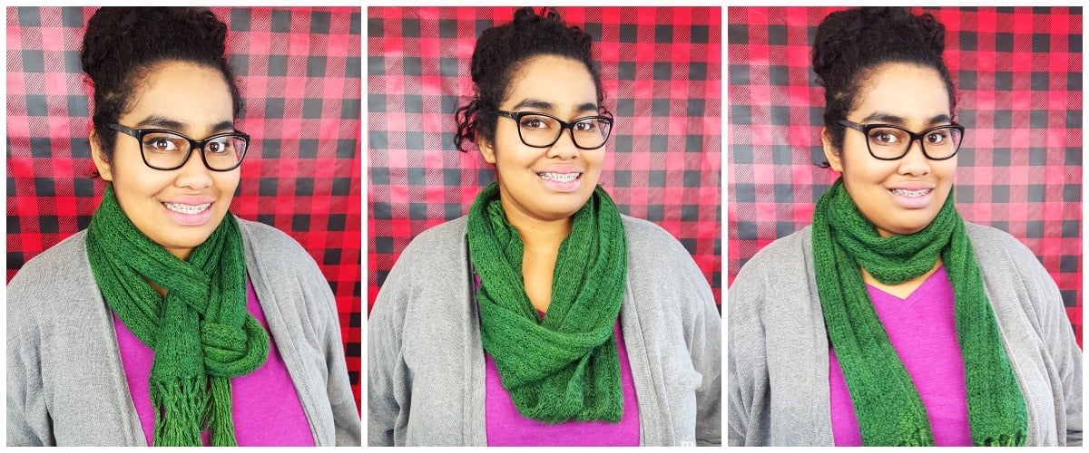 3 Ways to Wear An Alpaca Scarf + Give the Gift of Empowerment with Heifer International #GiveHeifer #LBCGives