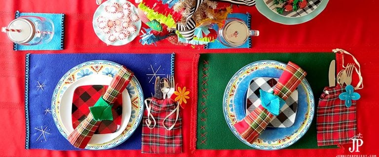 How to set up a festive Christmas table on a budget with things you already have (and a few you make)