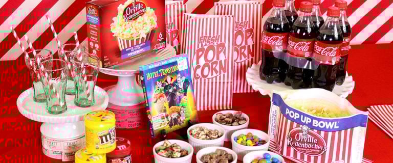 Set up this fast and easy movie night snack spread - Jennifer Priest shares these super easy recipes!