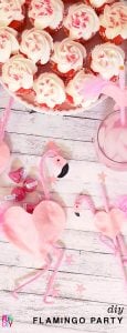 Easy to make DIY flamingo party - cute straws and party favors you can make #flamingo #flamingoparty #valentines #DIYvalentine #classroomvalentine #Valentinecards