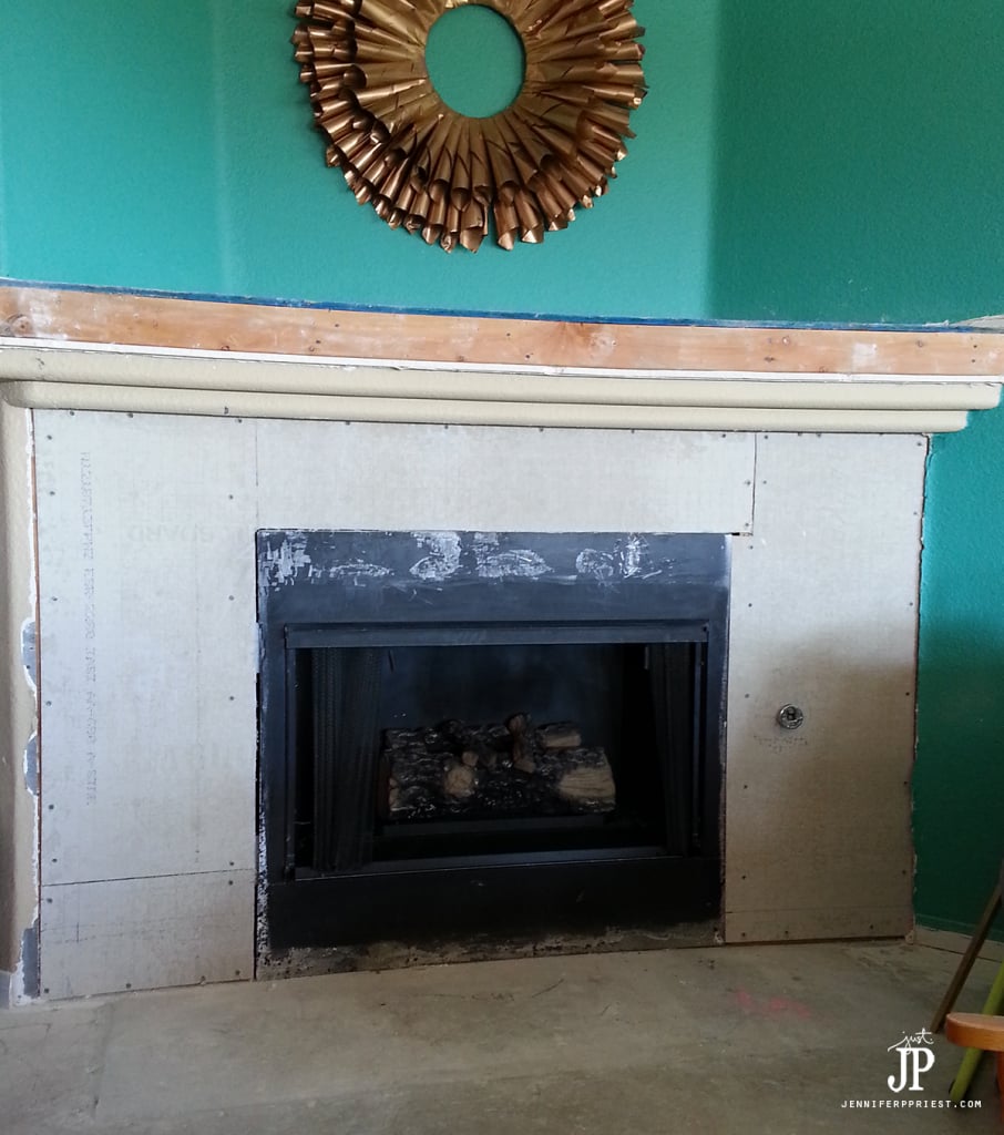 Remove-drywall-for-Mantel-replacement-jenniferppriest