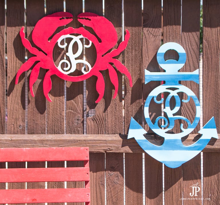 DIY Cape Cod Summer Decor for the Backyard