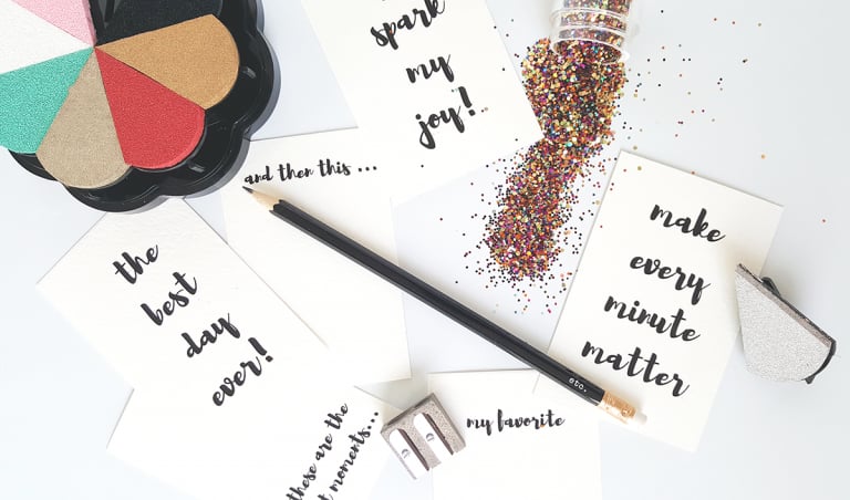 How to make brush lettering even if you don’t know how to hand letter