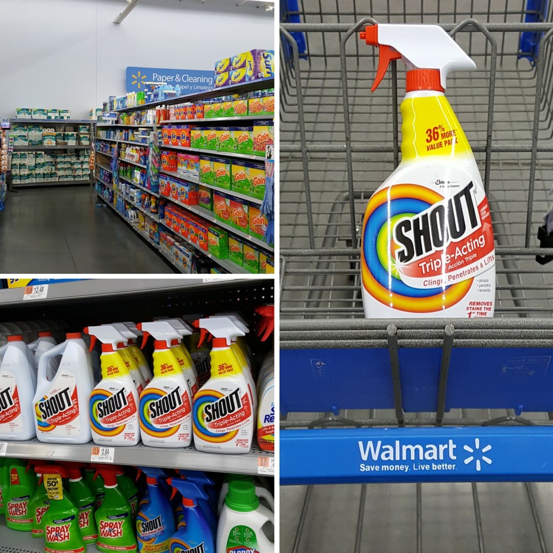 Shout at Walmart