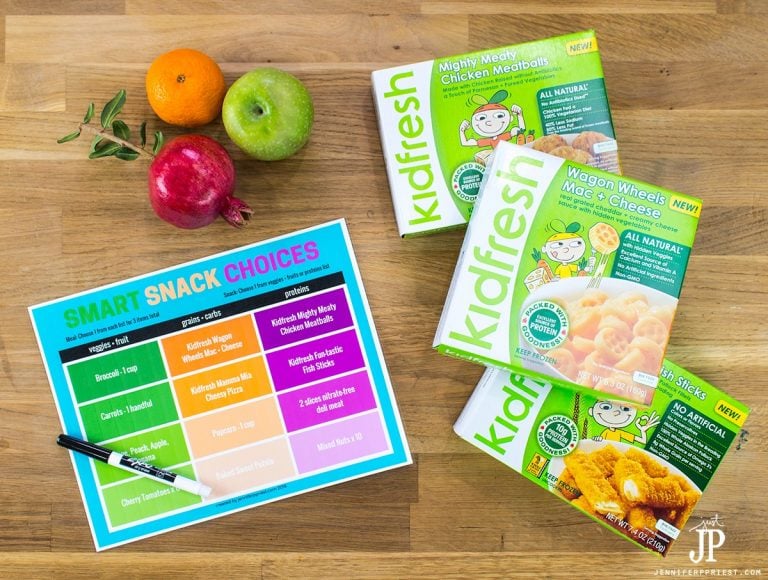 Mom Hack: Printable Snack Chart for Back to School