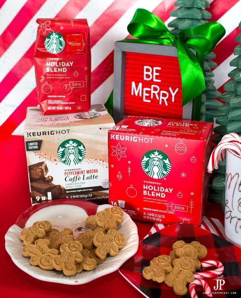 easy holiday decorations and entertaining ideas with starbucks christmas blend ground coffee