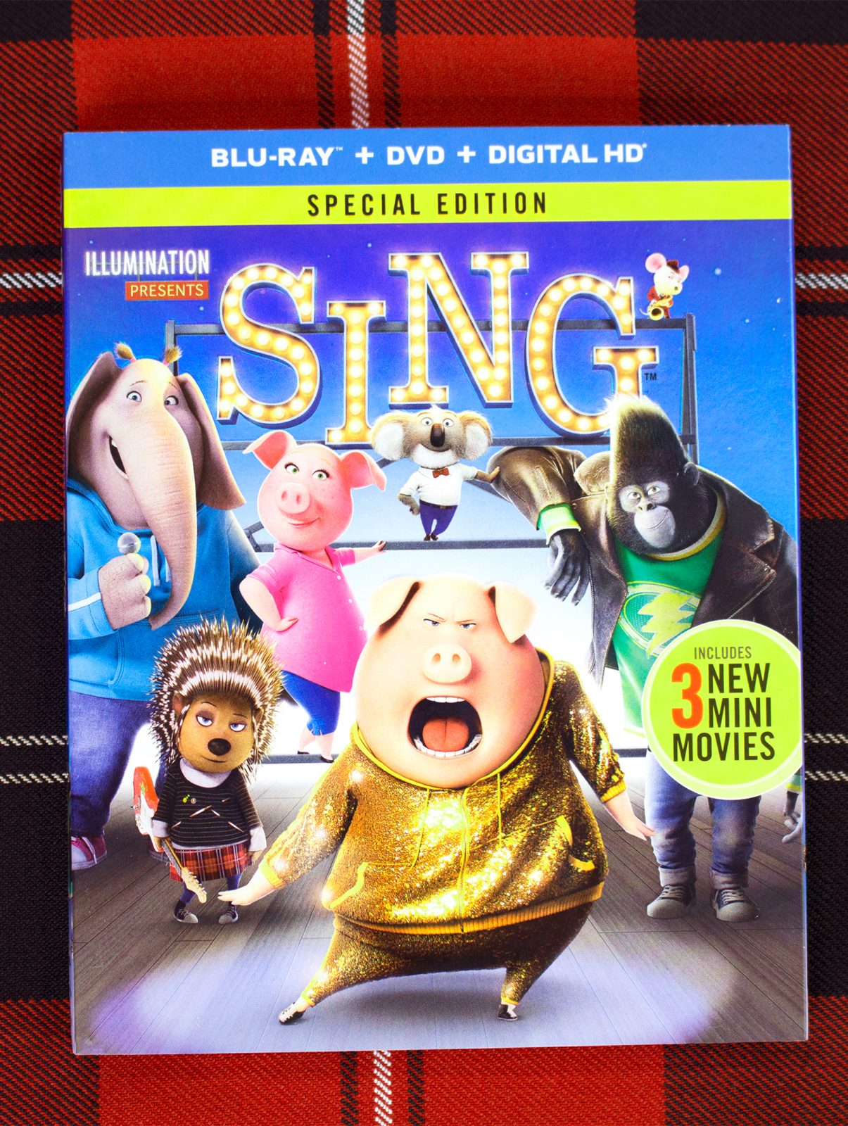 Sing Ash Punk Rocker SING Family Movie Night - Ash Punk Rock Pudding Pie Recipe
