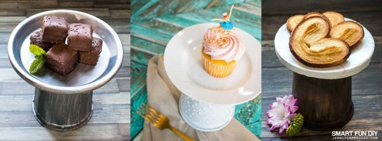 Yogurt Tub Craft – 3 DIY Cake Plate Ideas