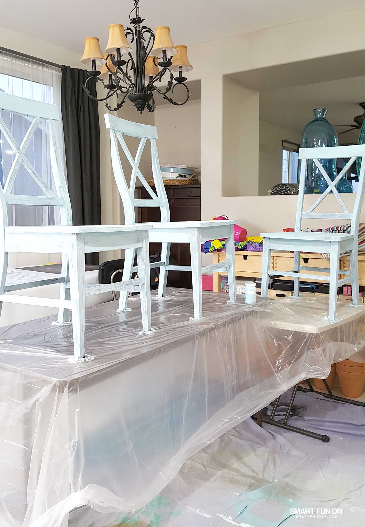 Chalk Paint Table Makeover