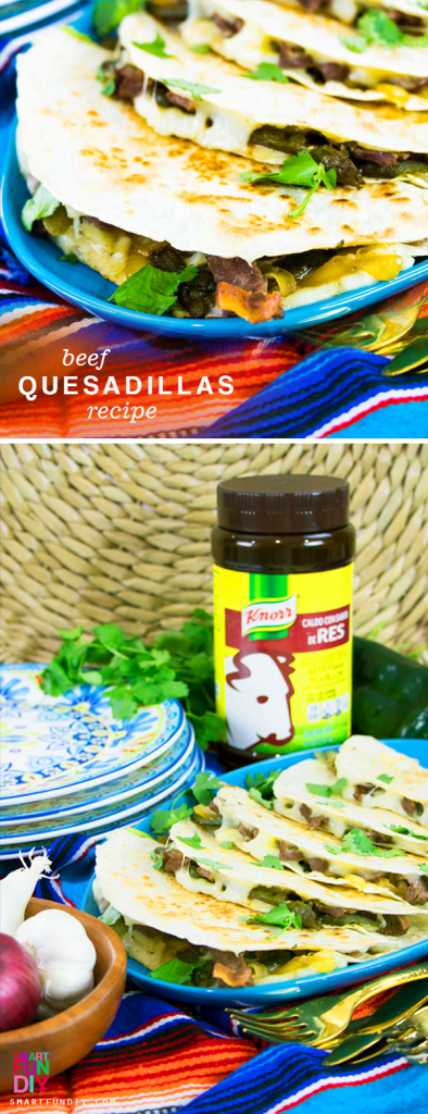 AD: The kids are gonna FLIP when you say that we're having Steak Quesadillas for dinner! Make this easy Beef and Poblano Quesadillas recipe in less than 30 minutes for dinner tonight https://www.smartfundiy.com/steak-quesadillas-recipe-poblano/ ... and save money too when you get FREE Guerrero tortillas with the purchase of Knorr bouillon at Northgate González Markets starting TODAY through December 5, 2017 Share your dinner ideas with #AddMoreSabor #SmartFunDIY