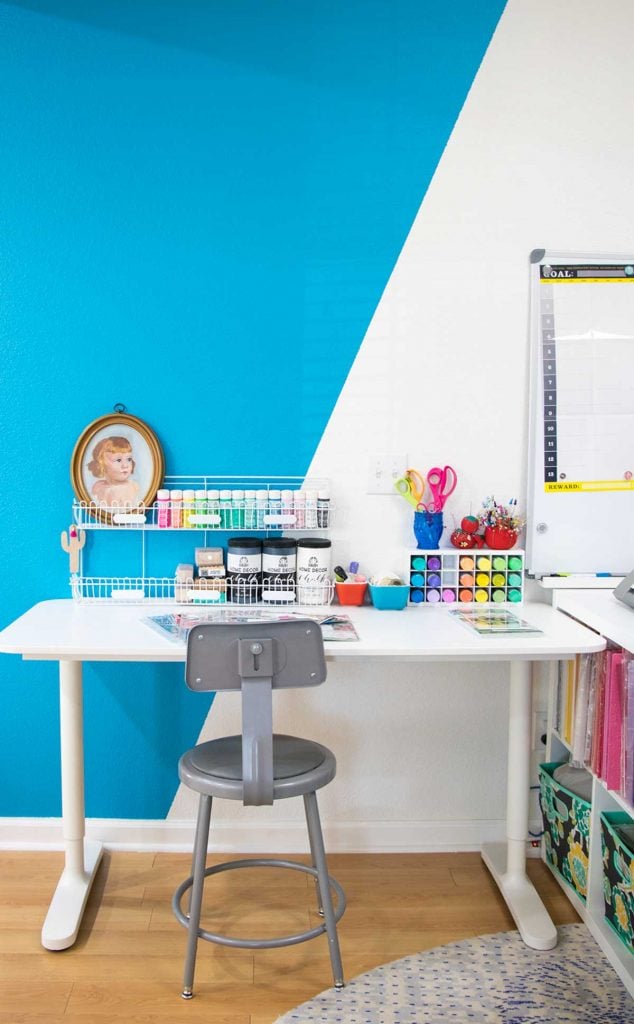 Craft table for small spaces deals
