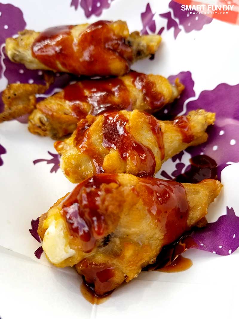 Boysenberry Chicken Wings