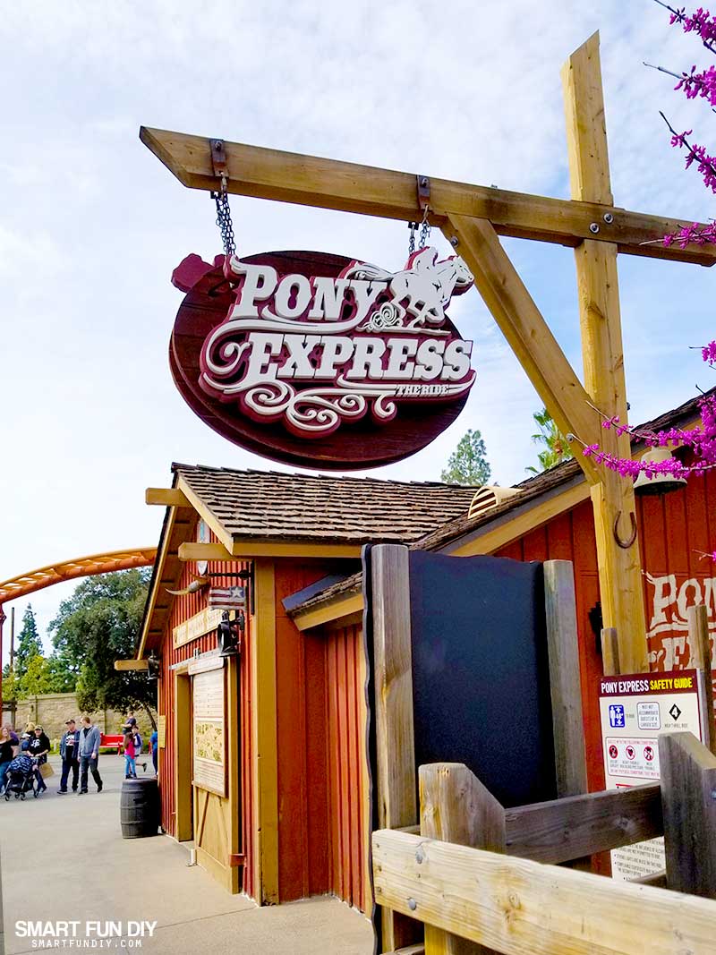 Pony Express Knott's Berry Farm