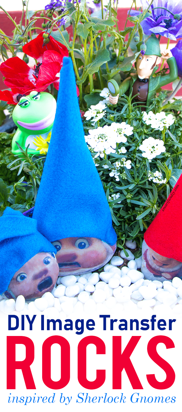 DIY Gnome Rocks – an Easy Way to Image Transfer