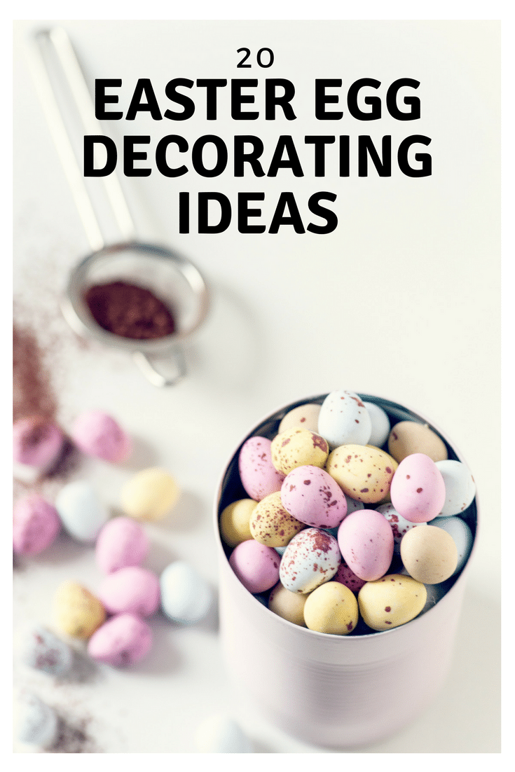 20 Cool And Unique Ways To Decorate Easter Eggs Smart Fun DIY #eastereggdecorating #eastereggideas #easter #eastereggs