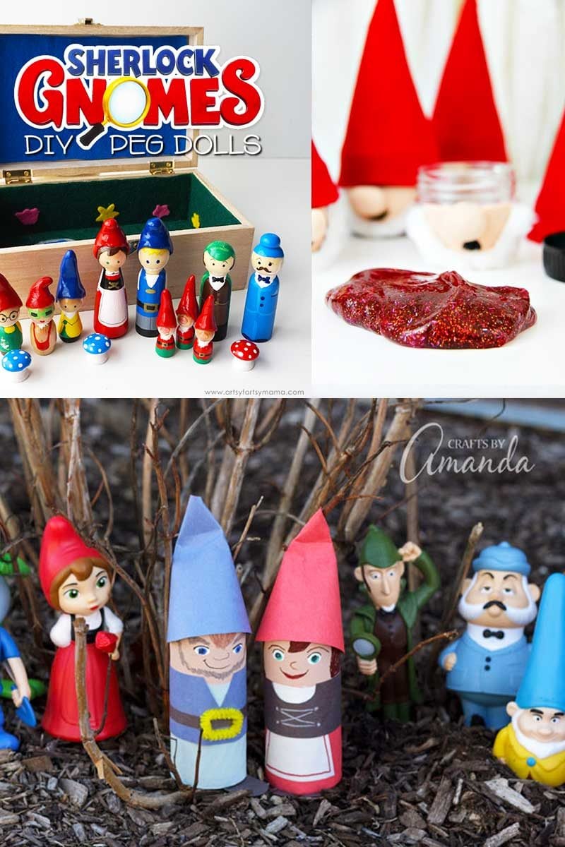 Gnomeo and Juliet craft ideas