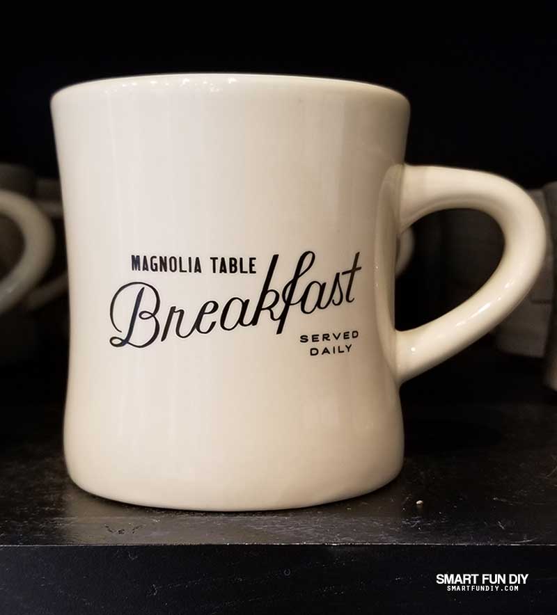 Coffee cup from Magnolia Table restaurant