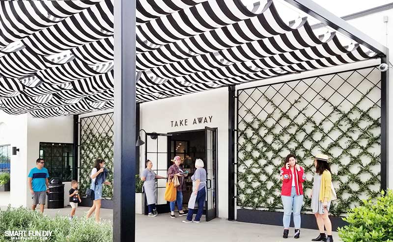 Take Away market entrance at Magnolia Table restaurant