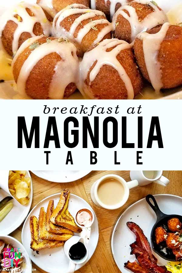 Donut Holes and breakfast at Magnolia Table restaurant
