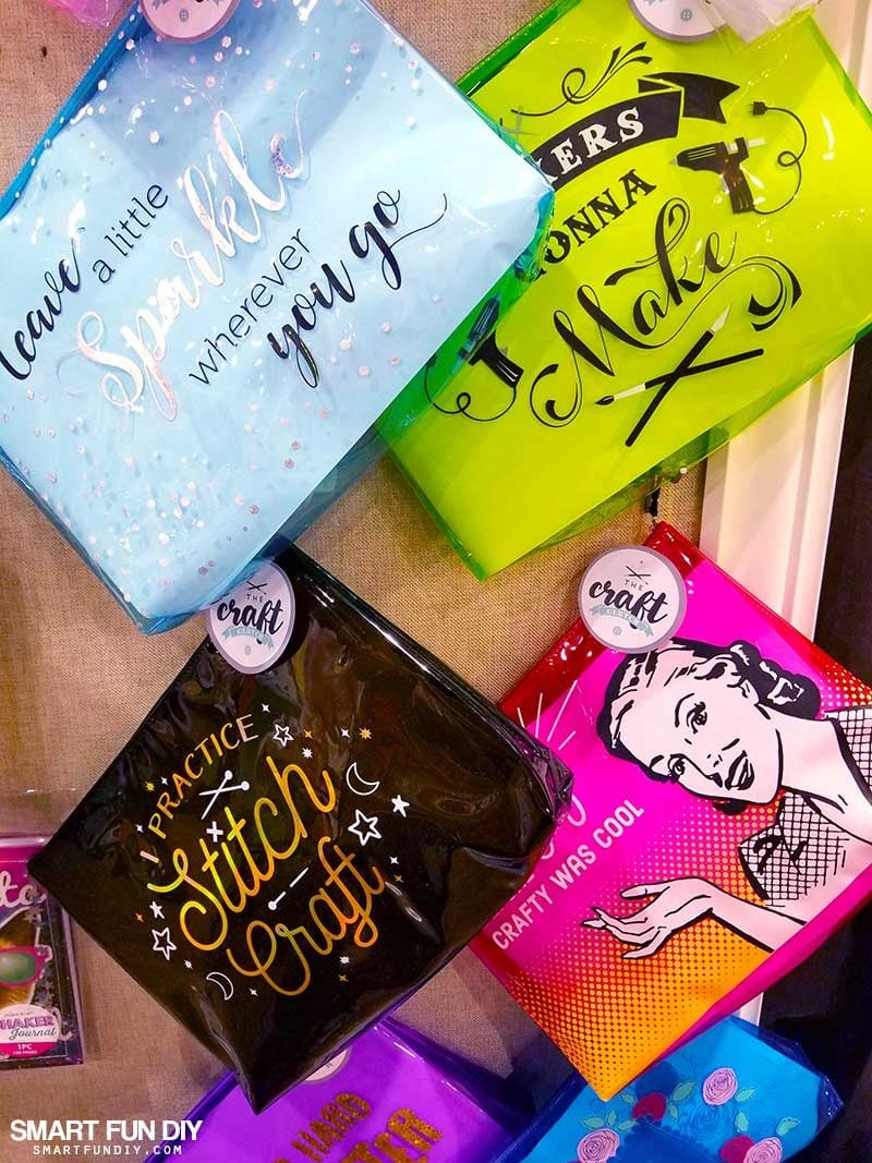 assorted vinyl bags
