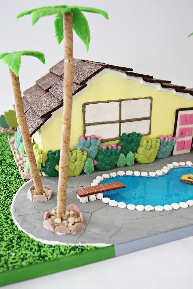 palm springs gingerbread house
