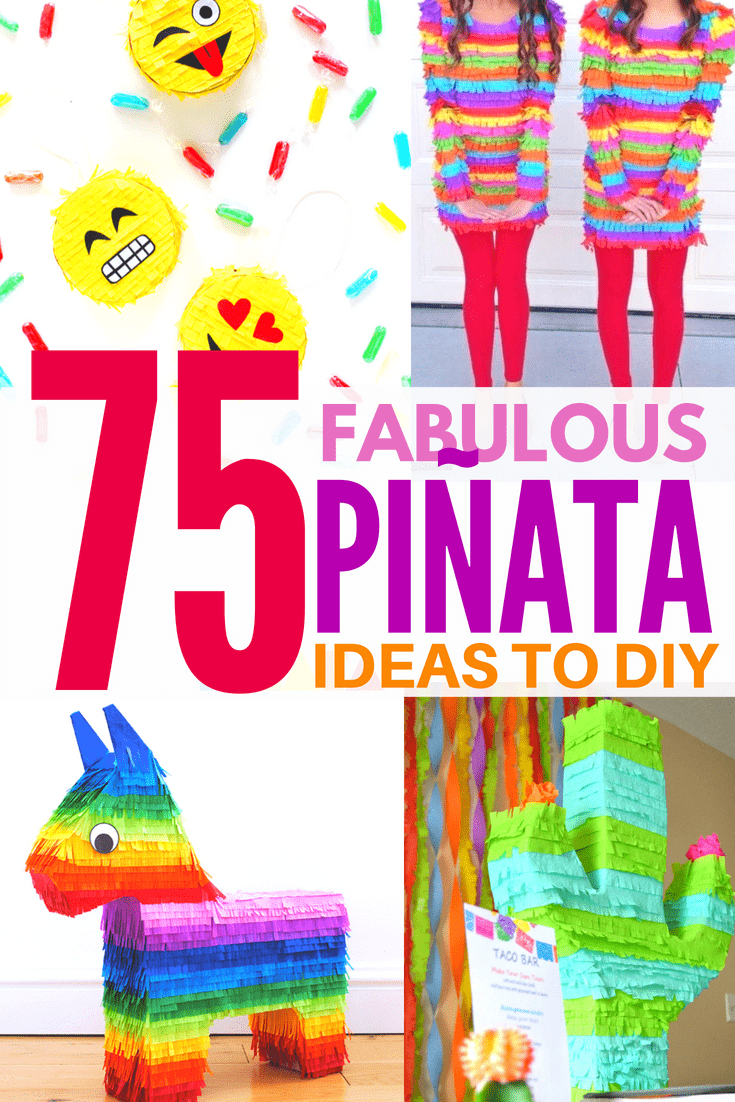 pinata ideas collage image