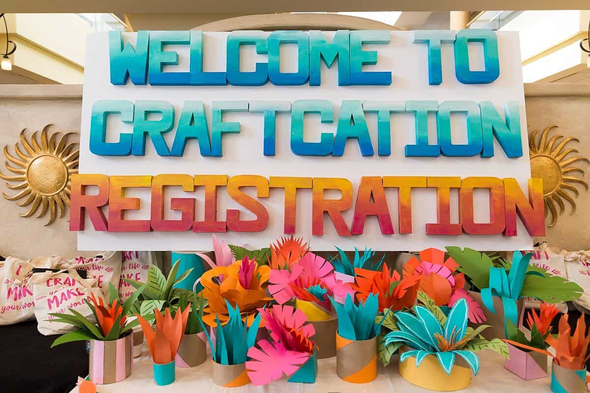 Craftcation Registration Photo