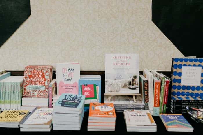 Craftcation 2018 Photo Of Books From Makers