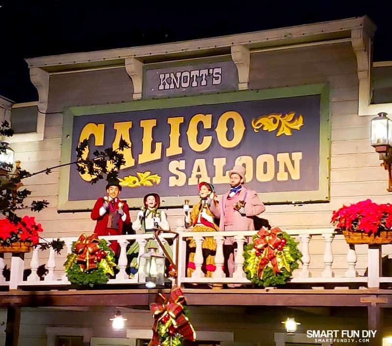 Christmas Carolers at Knott's Merry Farm