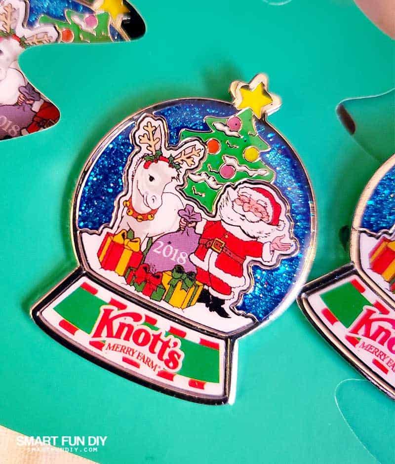 2018 Enamel Pin at Knott's Merry Farm