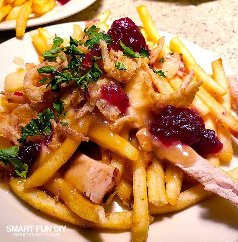 Holiday Poutine at Knott's Merry Farm