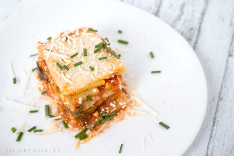 Absolutely Delicious Vegetarian Eggplant Lasagna .. it’s Paleo-Lite