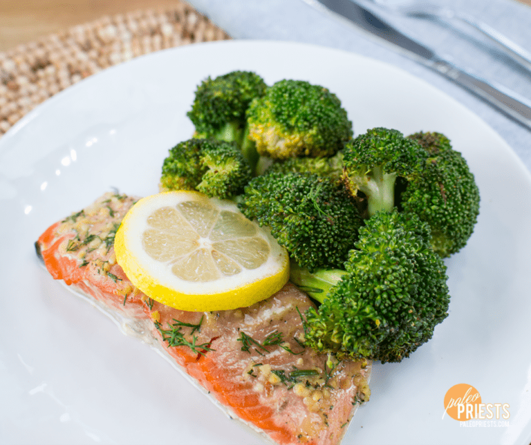 PALEO Cedar Plank Salmon with Lemon Dill Marinade