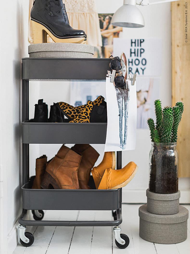 Ikea Raskog Shoe Storage