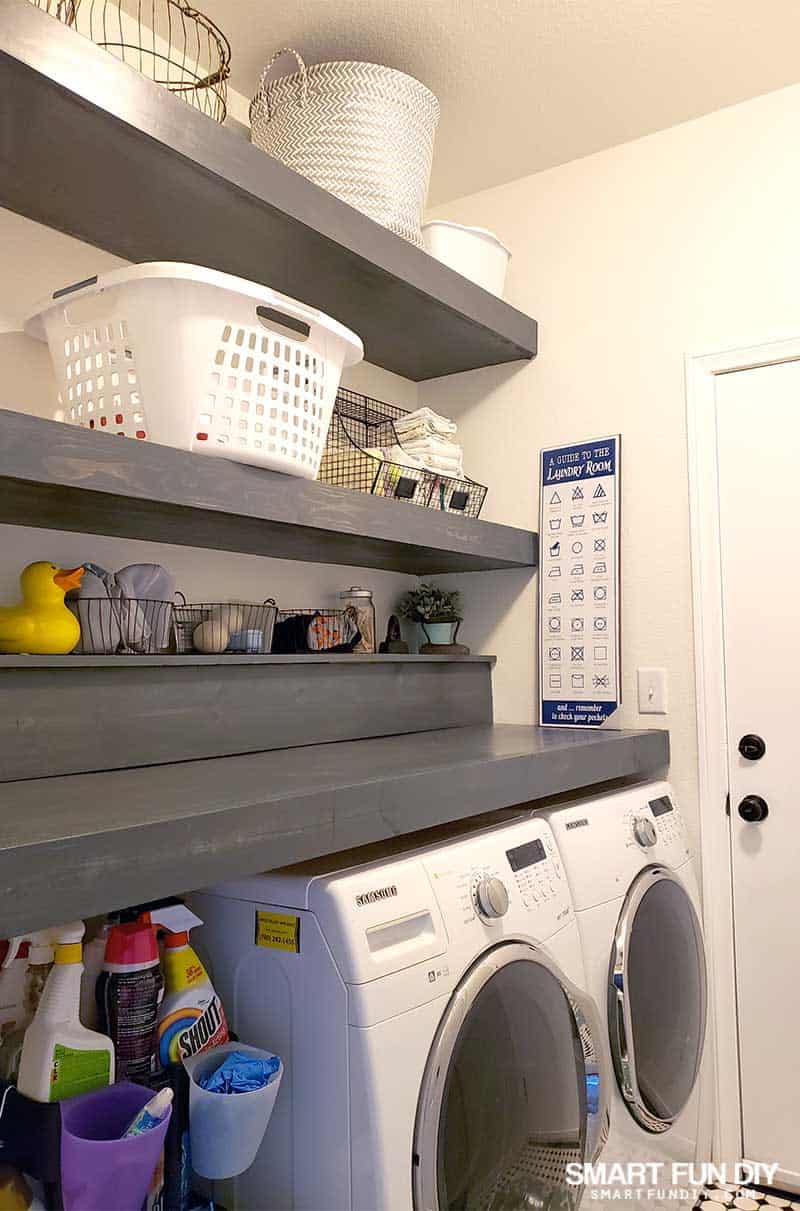laundry room with one clothes basket