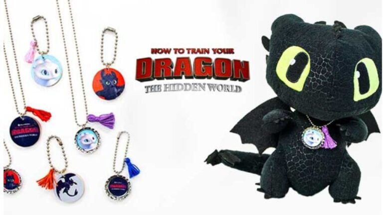 a stuffed animal and a necklace