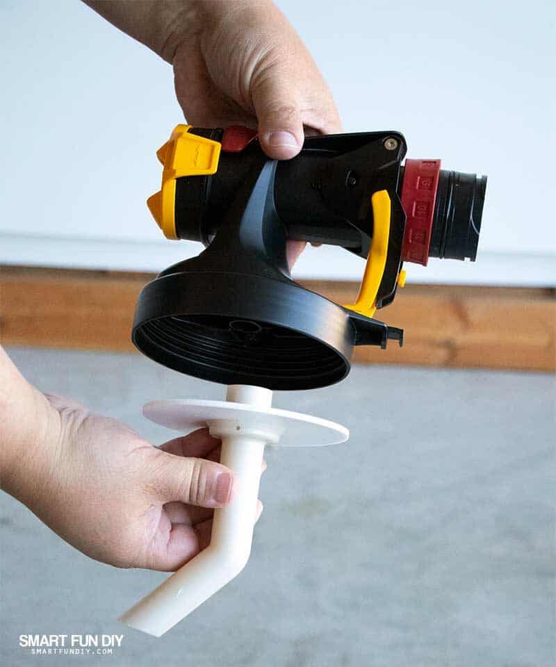 assembling Wagner Flexio Sprayer