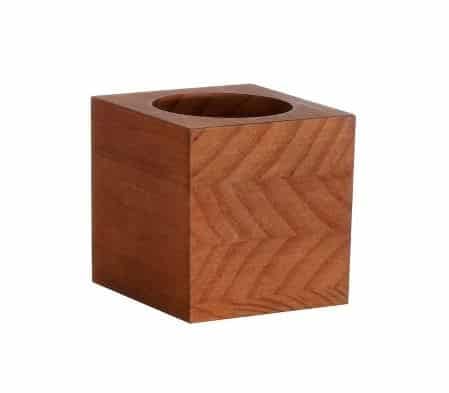 handmade modern wood block